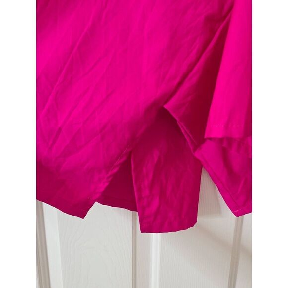 Ozai N Ku Siri Crinkle Funnel Top In Fuchsia Size 2 (L/XL) - Picture 5 of 10